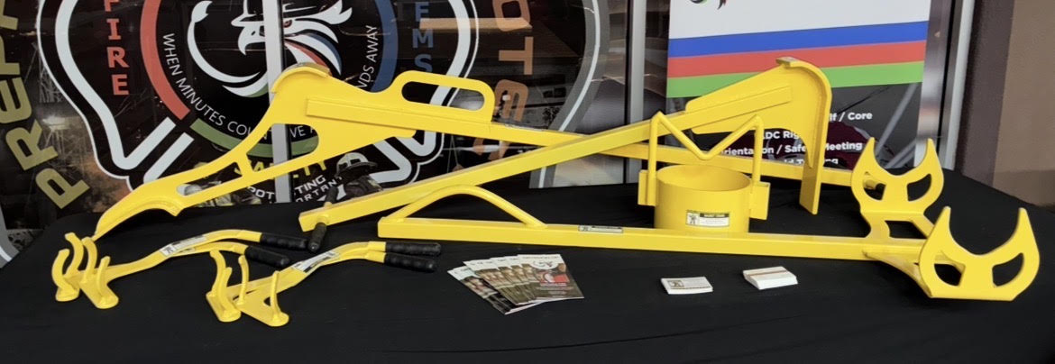 Iron Handlers industrial tools displayed together as a complete handling system